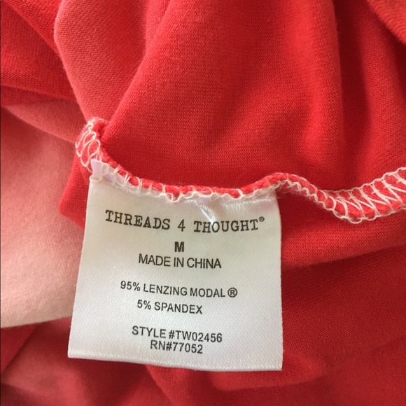 🌷SOLD🌷Threads 4 Thought Ombré Tulip Tank Top - Picture 8 of 8